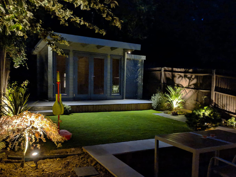 anti glare garden lighting in bristol